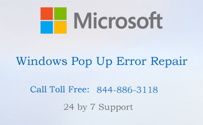 Windows Pop up error repair number